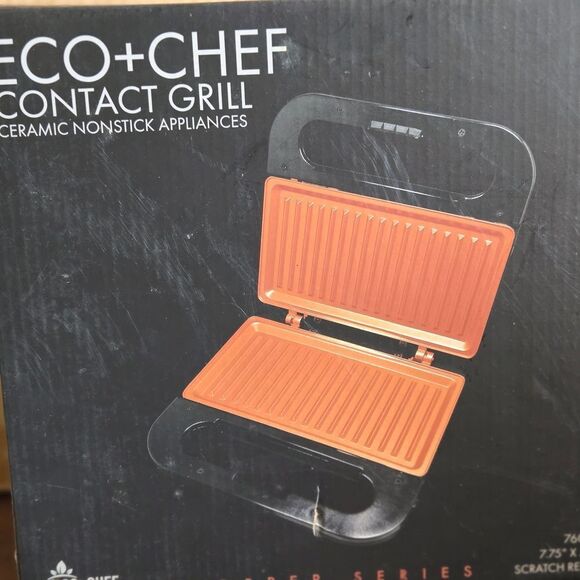 Contact Grill - Black and Orange - Picture 2 of 4